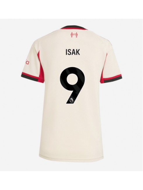 Liverpool Alexander Isak #9 Replika Borta Kläder Dam 2025-26 Kortärmad Liverpool Alexander Isak #9 Replika Borta Kläder Dam 2025-26 Kortärmad